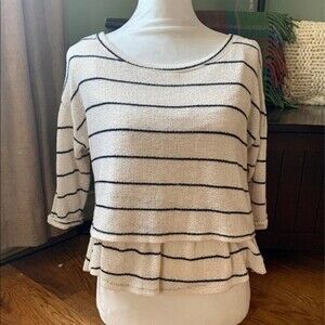 Anthropologie Postmark top
